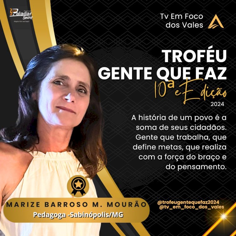 TROFÉU GENTE QUE FAZ 2024