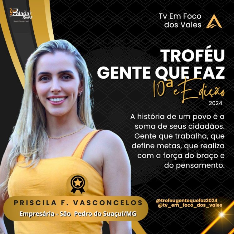 TROFÉU GENTE QUE FAZ 2024