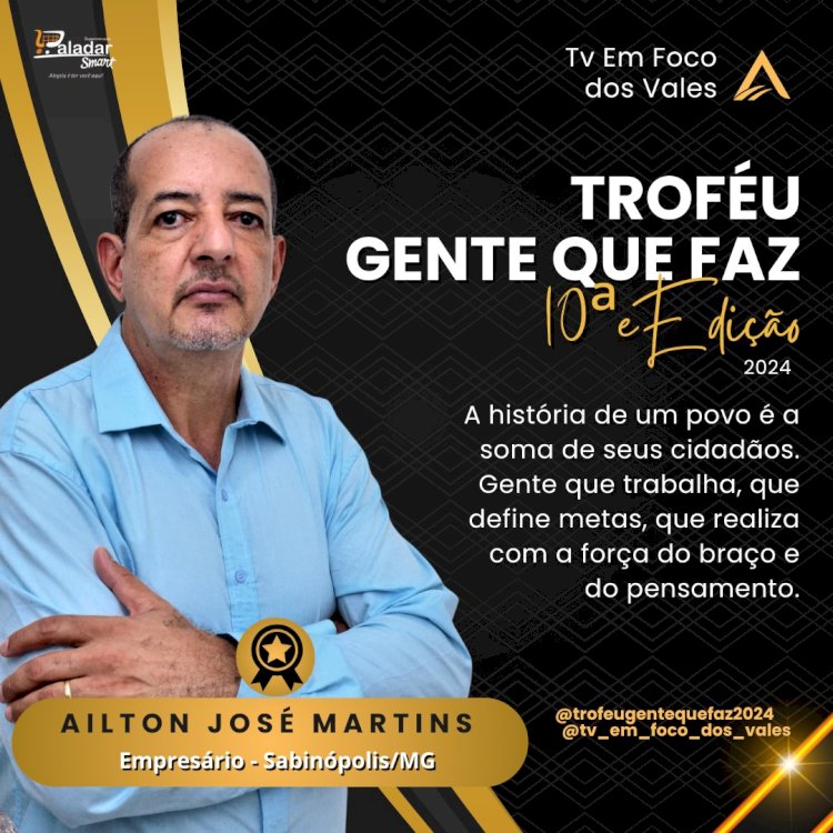 TROFÉU GENTE QUE FAZ 2024