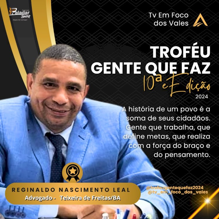 TROFÉU GENTE QUE FAZ 2024