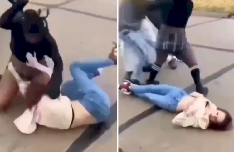 Adolescente é brutalmente espancada por colega em escola, e vídeo viraliza