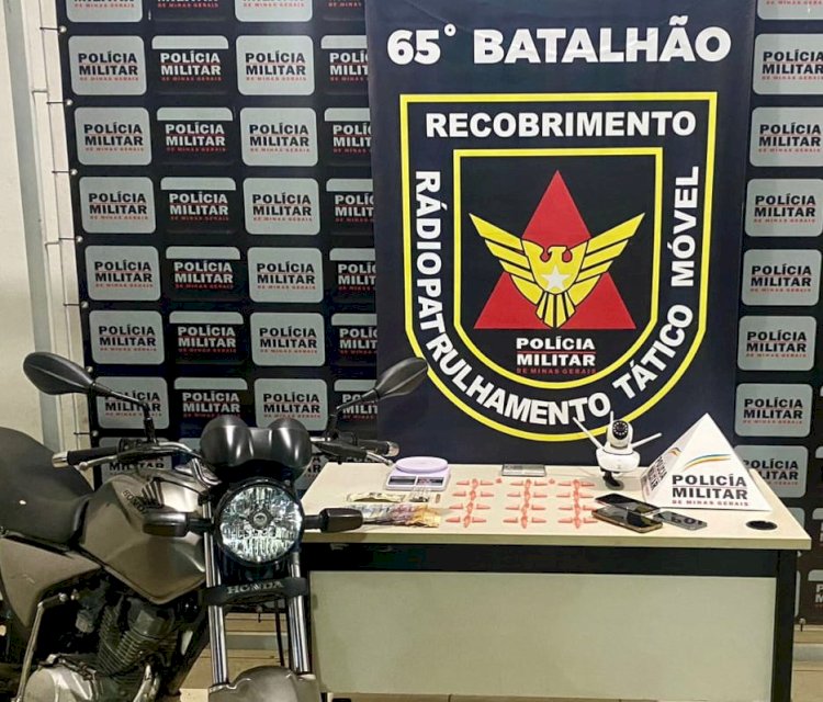 Traficante é preso na cidade de Guanhães com grande quantidade de drogas