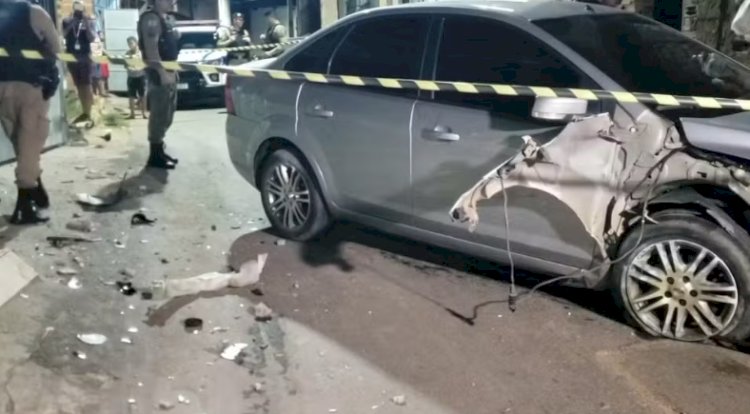 Motorista colide contra casa, sai de carro e atira em dois irmãos em Caratinga; um deles morreu