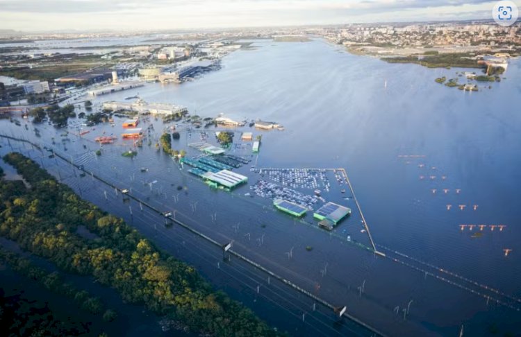Após atingir 5,25 metros, nível do Guaíba começa a diminuir em Porto Alegre; 'tendência é baixar', diz hidrólogo