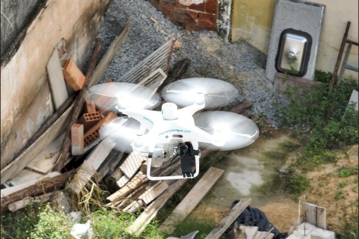 Mesmo após período chuvoso, drones seguem atuando na prevenção da dengue