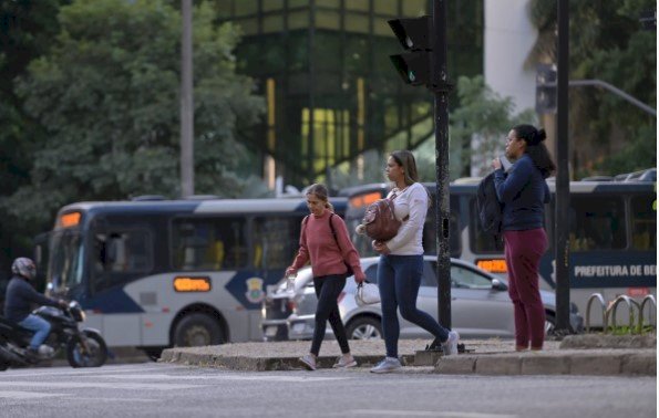 BH registra o segundo dia mais frio do ano nesta sexta-feira