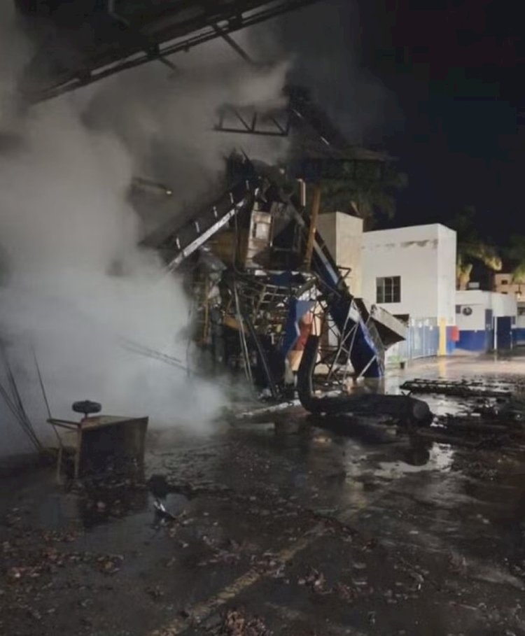 Caldeiras com água explodem em fábrica de laticínios