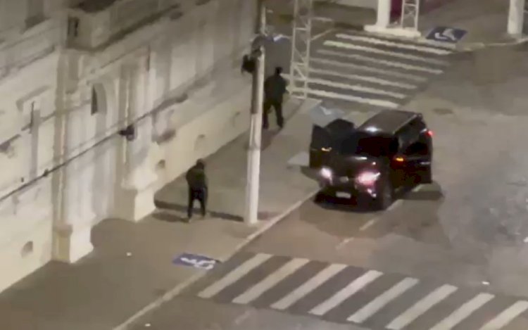 Criminosos armados atacam quartel da Polícia Militar e agência bancária em MG