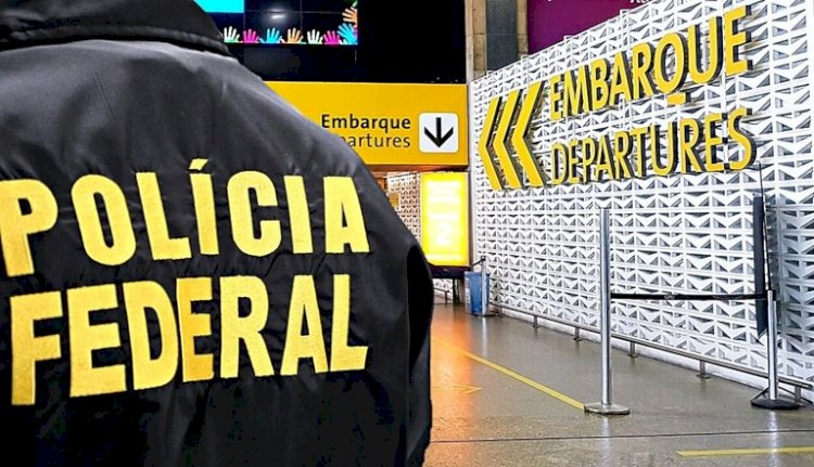 PF prende em Confins dois foragidos da Justiça deportados dos Estados Unidos