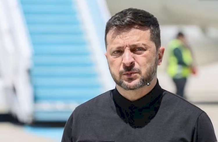 Drone atinge de raspão avião que transportava Zelensky para a Noruega