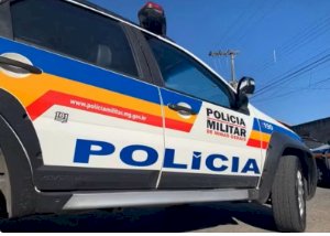 Suspeito furta celular de motorista de aplicativo, foge para mata e acaba preso após cair em cerca de arame farpado, em Moc
